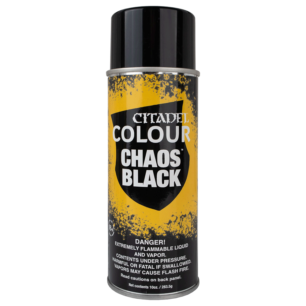 Citadel Chaos Black Spray Paint 400 ml