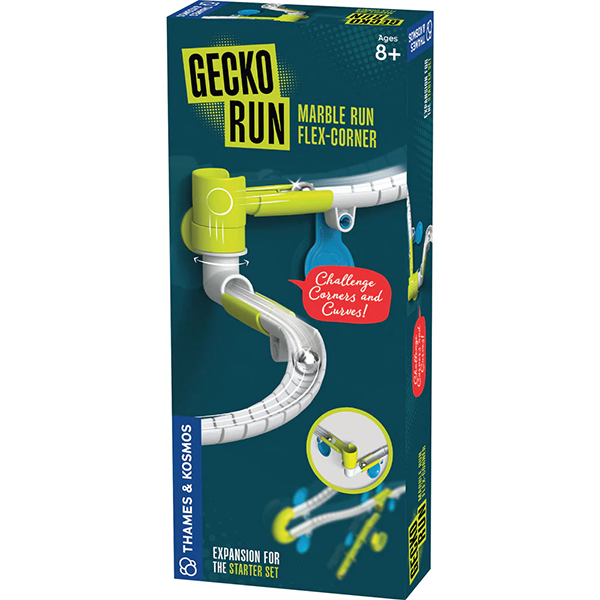Thames & Kosmos Gecko Run: Marble Run Flex-Corner Expansion Pack