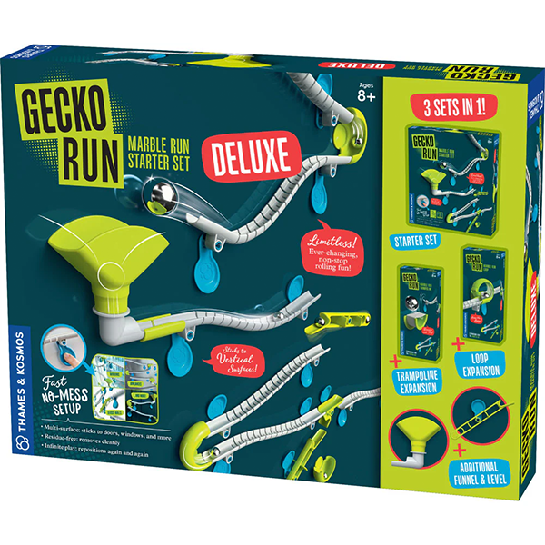 Thames & Kosmos Gecko Run: Marble Run Deluxe Starter Set