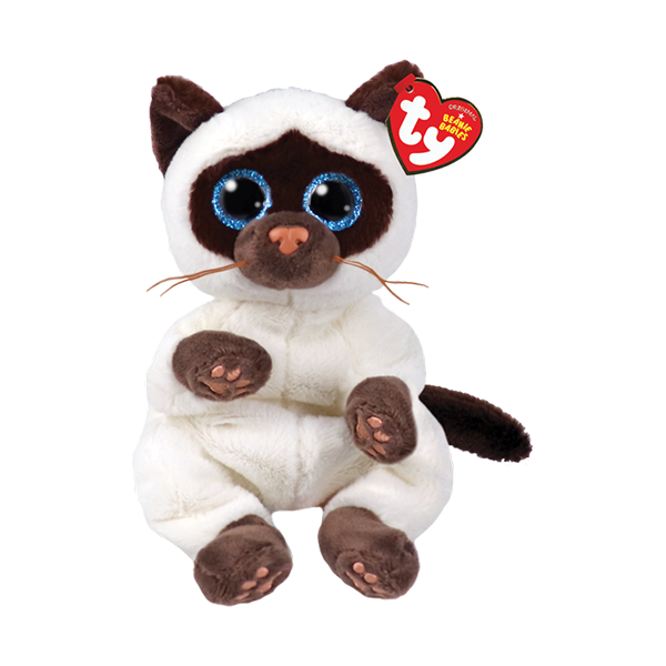 Ty Beanie Babies - Miso Siamese Cat
