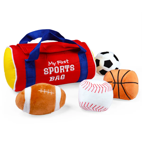 Baby GUND My First Sports Bag Stuffed Plush Playset