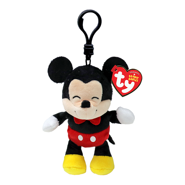 Ty Beanie Clip - Mickey Mouse