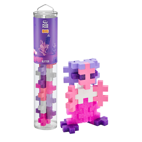 Plus Plus Tube Big Glitter