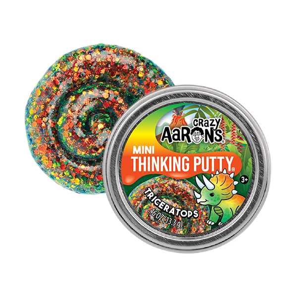 Crazy Aaron’s Thinking Putty - Triceratops