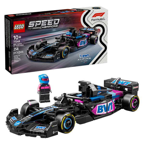 LEGO® Speed Champions 77248 BWT Alpine F1® Team A524 Race Car