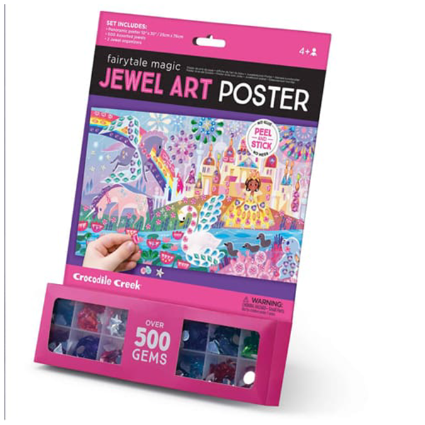 Crocodile Creek Jewel Art Poster Fairytale Magic