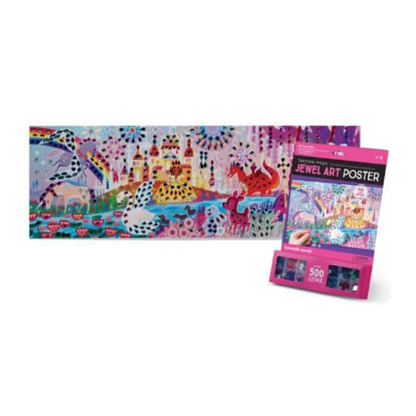 Crocodile Creek Jewel Art Poster Fairytale Magic