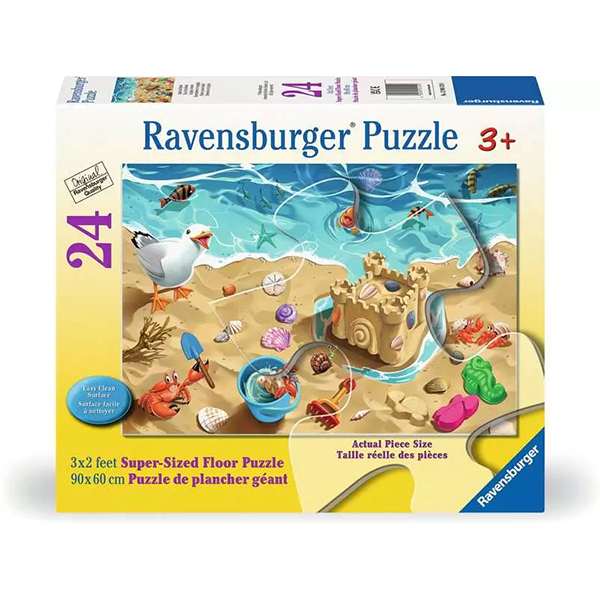 Ravensburger Fun at the Beach 24 Piece Giant Floor Puzzle