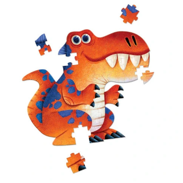 Crocodile Creek 48 Piece Jumbo Shaped Dinosaur Puzzle