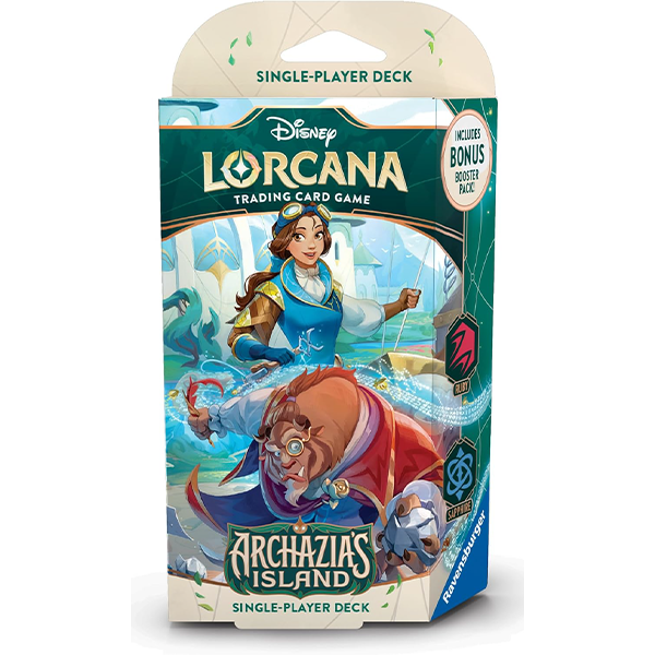 Disney Lorcana TCG: Archazia’s Island Single-Player Deck - Ruby & Sapphire