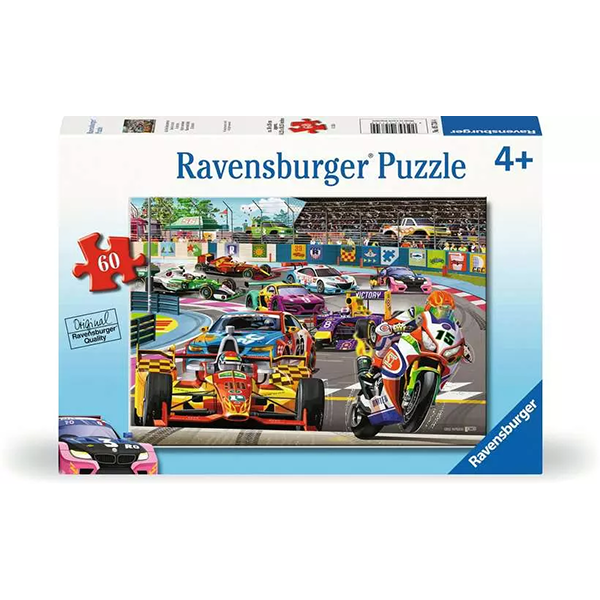Ravensburger Racetrack Rally 60 Piece Puzzle