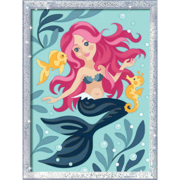 Ravensburger CreArt: Enchanting Mermaid with Glitter
