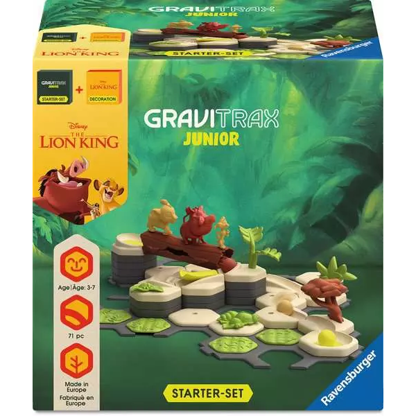 Ravensburger GraviTrax Junior Starter Set - Lion King Edition