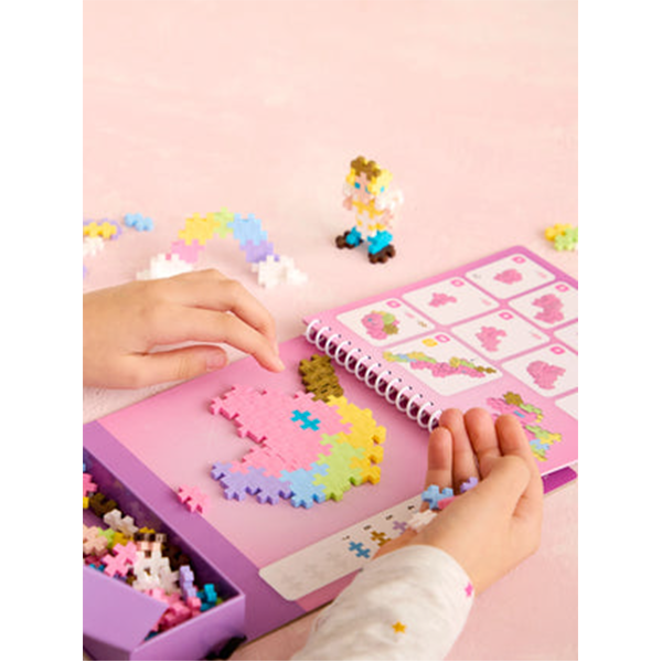 Plus Plus Puzzle By Number Activity Pad - Fairy Tale