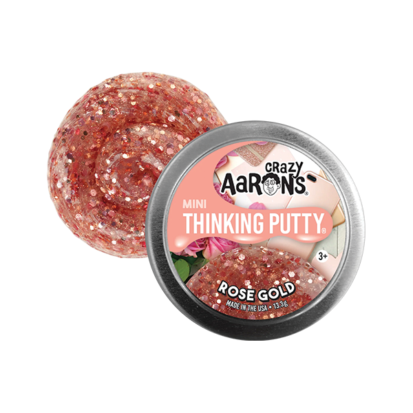 Crazy Aaron’s Thinking Putty Mini: Rose Gold