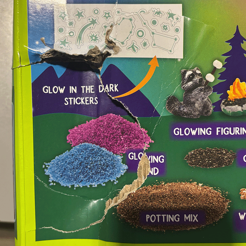 Open Box Creativity for Kids Grow N' Glow Terrarium