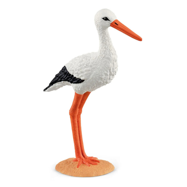 Schleich Farm World Stork Figurine