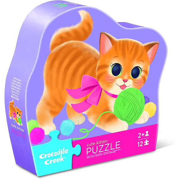 Crocodile Creek - Cute Kittens 12 Piece Mini Puzzle