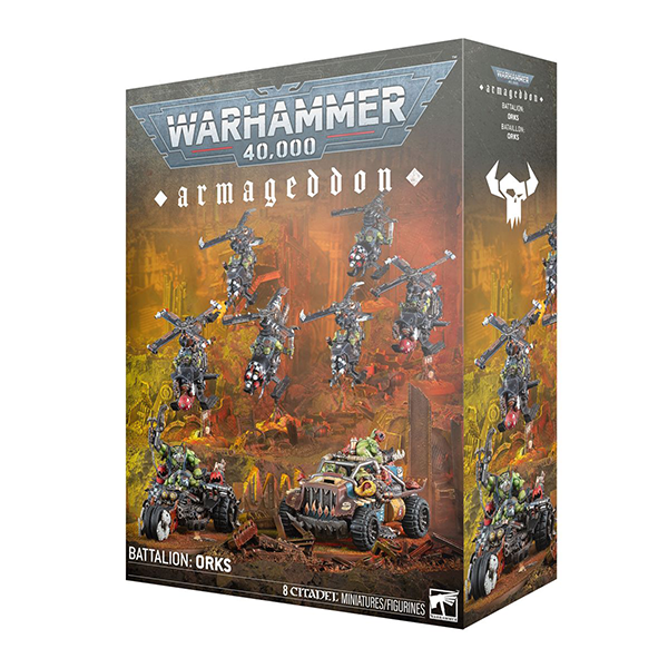 Games Workshop Warhammer 40,000 Armageddon Battalion Orks