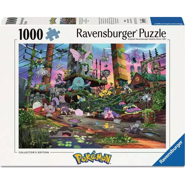 Ravensburger Pokemon Collectors Jolteon and the Reclaimed Power Plant 1000 Piece Puzzle