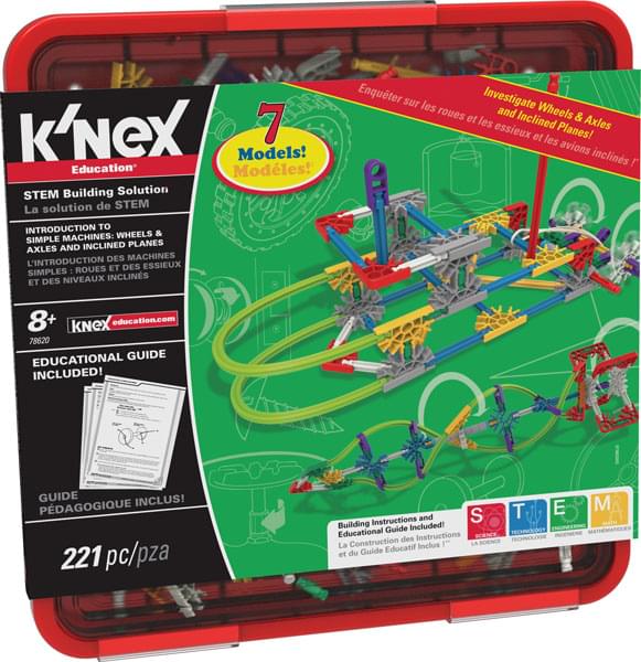 K'NEX Education Intro To Simple Machines - Wheels, Axles & Inclined Planes