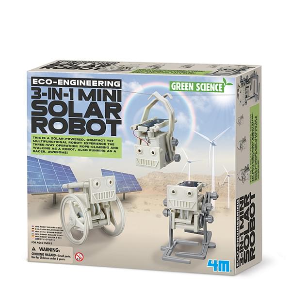 4M 3-in-1 Solar Robot