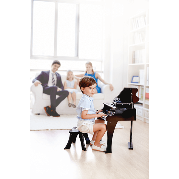 Hape Happy Grand Piano - Black