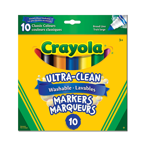 Crayola Ultra-Clean Washable Markers 10 Count