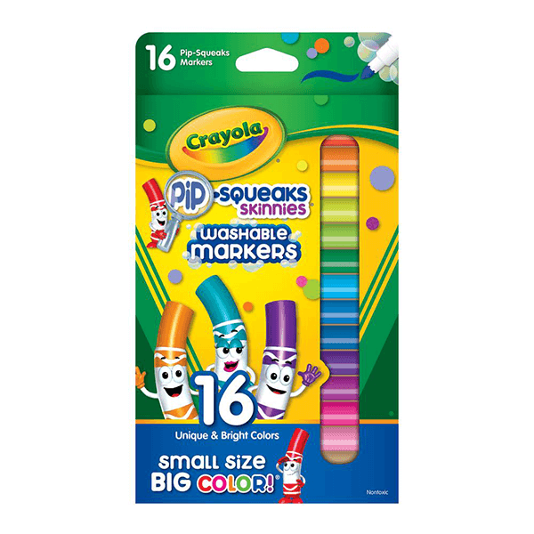 Crayola Pipsqueaks 16 Count Washable Markers