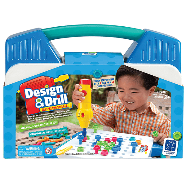 Educational Insights Design and Drill Take-Along Tool Kit