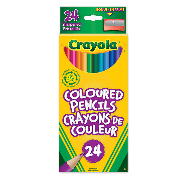 Crayola Coloured Pencils 24 Count