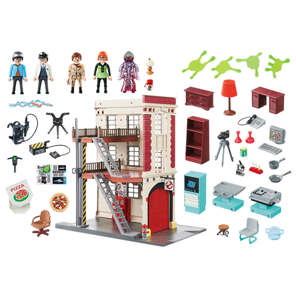 Playmobil Ghostbusters Firehouse