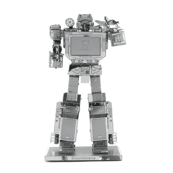 Fascinations Metal Earth Transformers Soundwave 3D Metal Model Kit