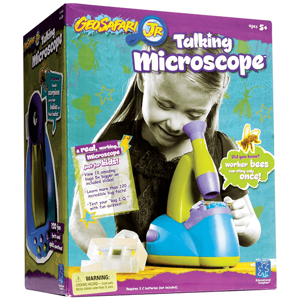 educational insights talking microscope