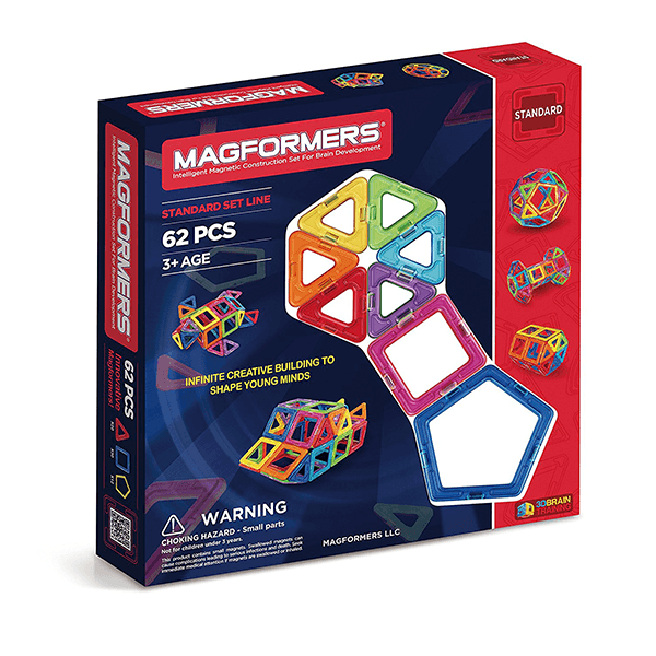 Magformers Rainbow Set (62 PCS)