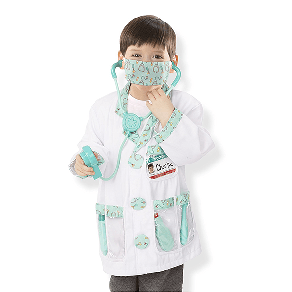 melissa and doug train engineer costume