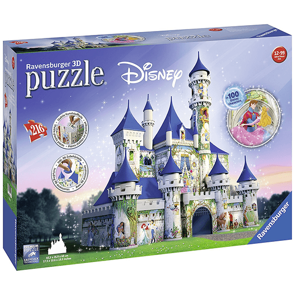 Ravensburger Disney Castle 3D Puzzle (216 Pieces)