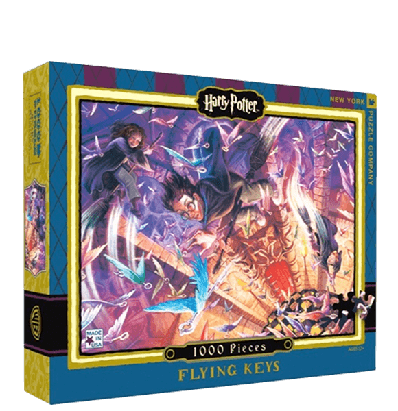 Harry Potter Flying Keys 1000 Piece Jigsaw Puzzle