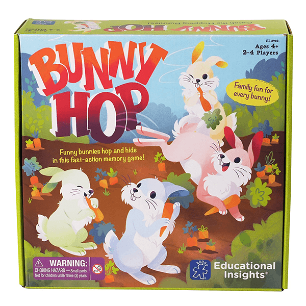 funny bunny game  Ravensburger Funny Bunny Game for Children Age 4 Years  and Up - 2 to 4 Players - Kids Gifts