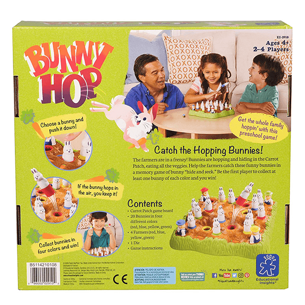 Discontinued Educational Insights Bunny Hop Game