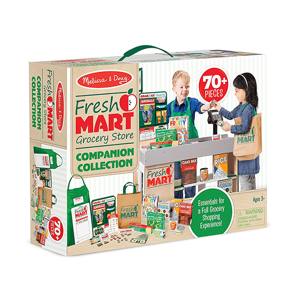 Discontinued Discontinued Melissa & Doug Fresh Mart Grocery Store Companion Set