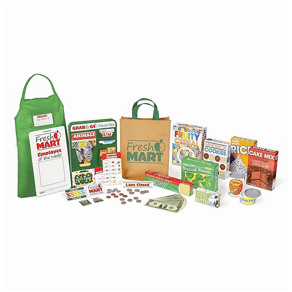 Melissa Doug Fresh Mart Grocery Store Companion Set