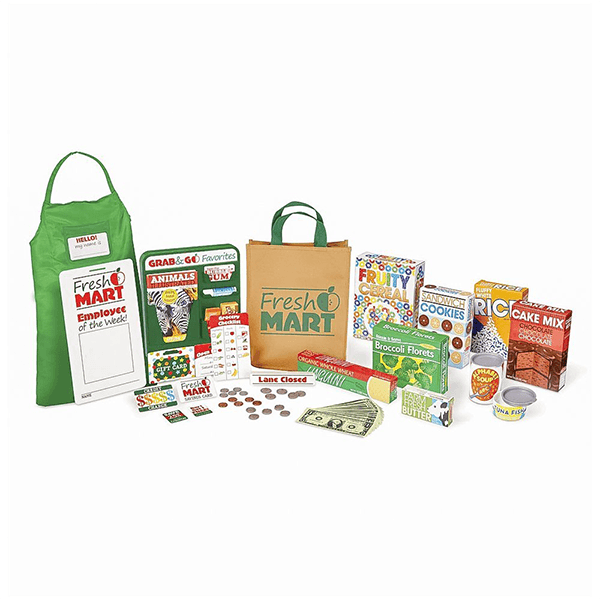 Discontinued Discontinued Melissa & Doug Fresh Mart Grocery Store Companion Set