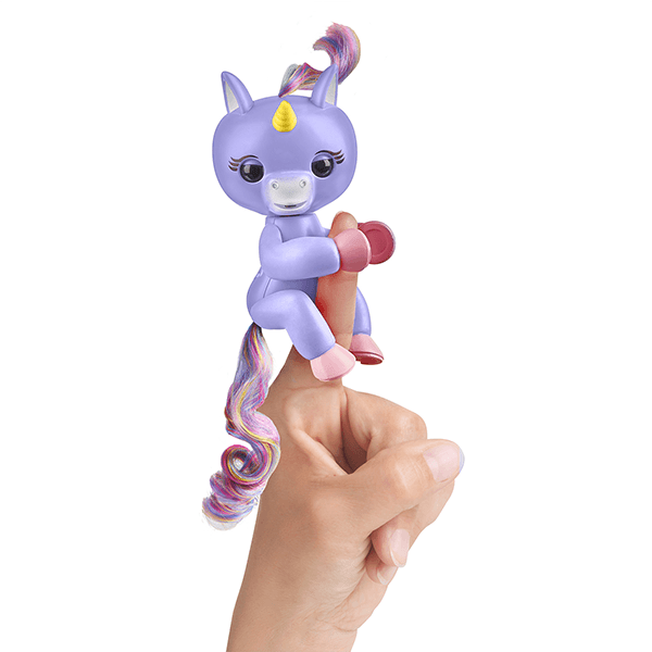 Fingerlings Alika the Unicorn Light Purple