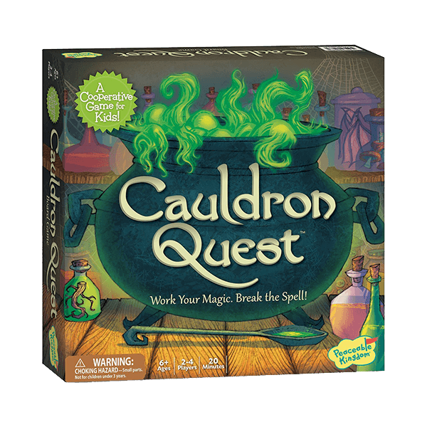 Peaceable Kingdom Cauldron Quest Game