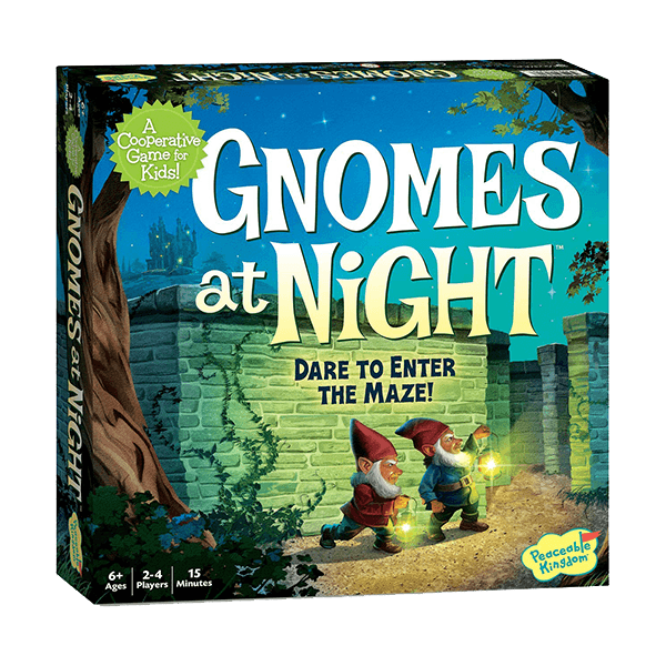 Peaceable Kingdom Gnomes at Night Board Game