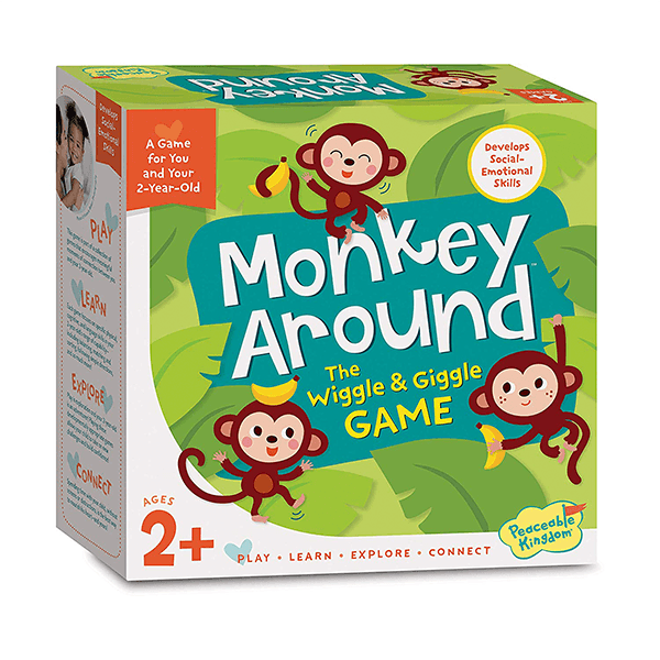 Peaceable Kingdom Monkey Around Time for Two Game