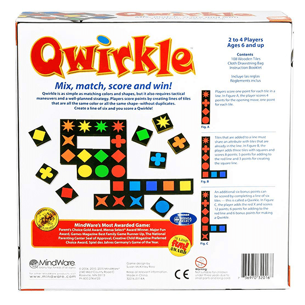 Mindware Qwirkle Game