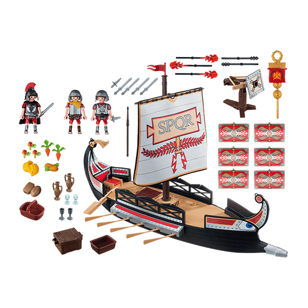 Playmobil Roman Warriors Ship Playset