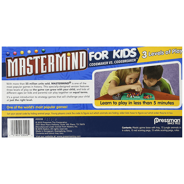 Mastermind for Kids Game